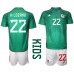 Cheap Mexico Hirving Lozano #22 Home Football Kit Children World Cup 2022 Short Sleeve (+ pants)